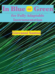 In Blue Or Green Concert Band sheet music cover